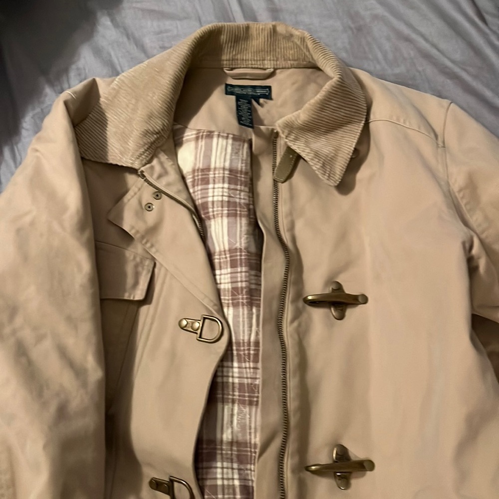 Ralph Lauren toggle coat